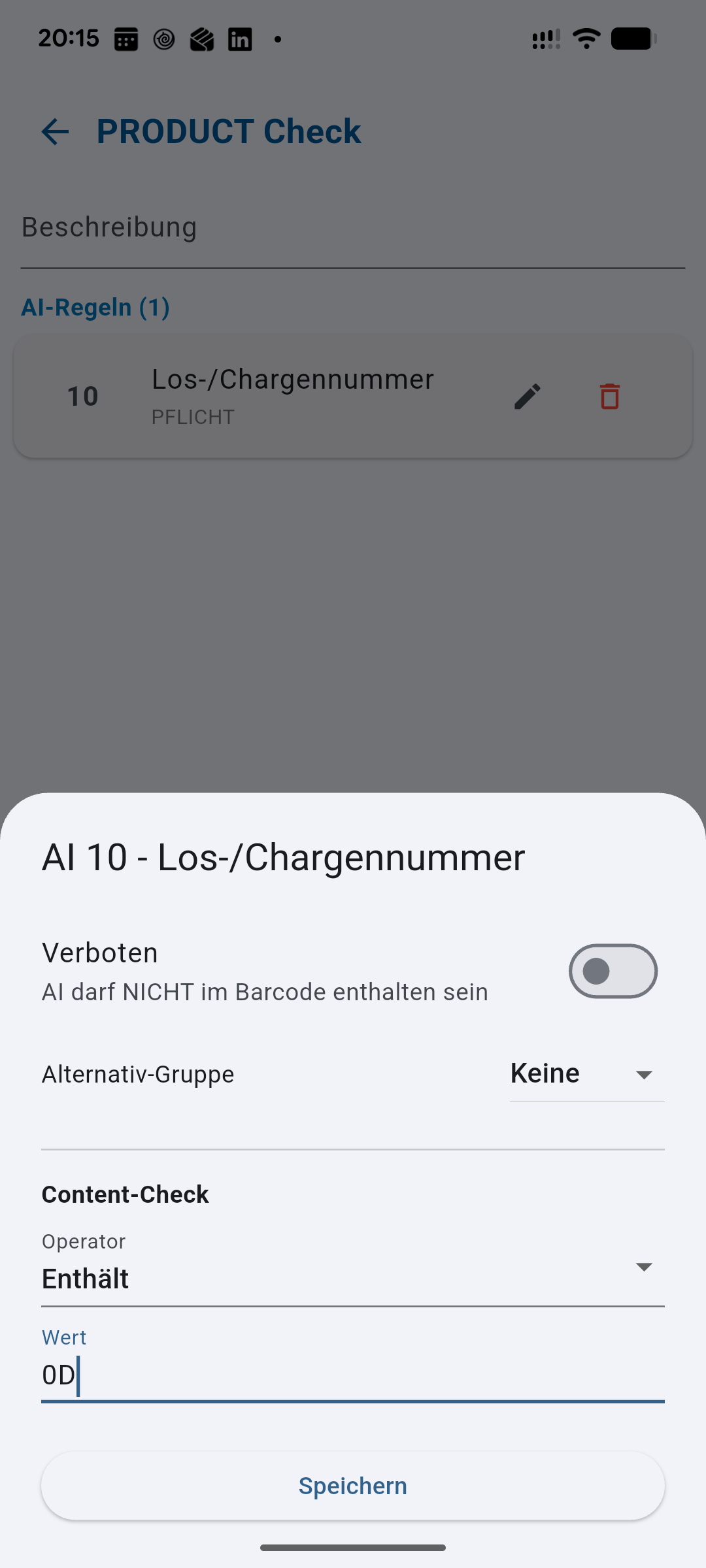Code-Struktur prüfen
