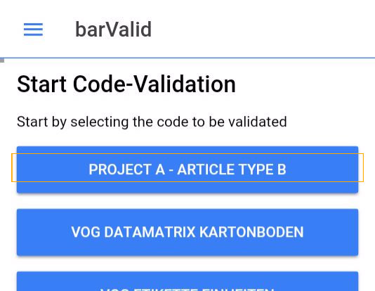 select the new codestructure